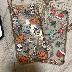 Holiday Phone cases !! / Christmas & Halloween Theme for IPhone 11